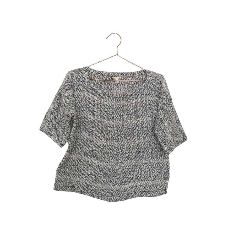 Eileen Fisher Monochrome Knit Sweater